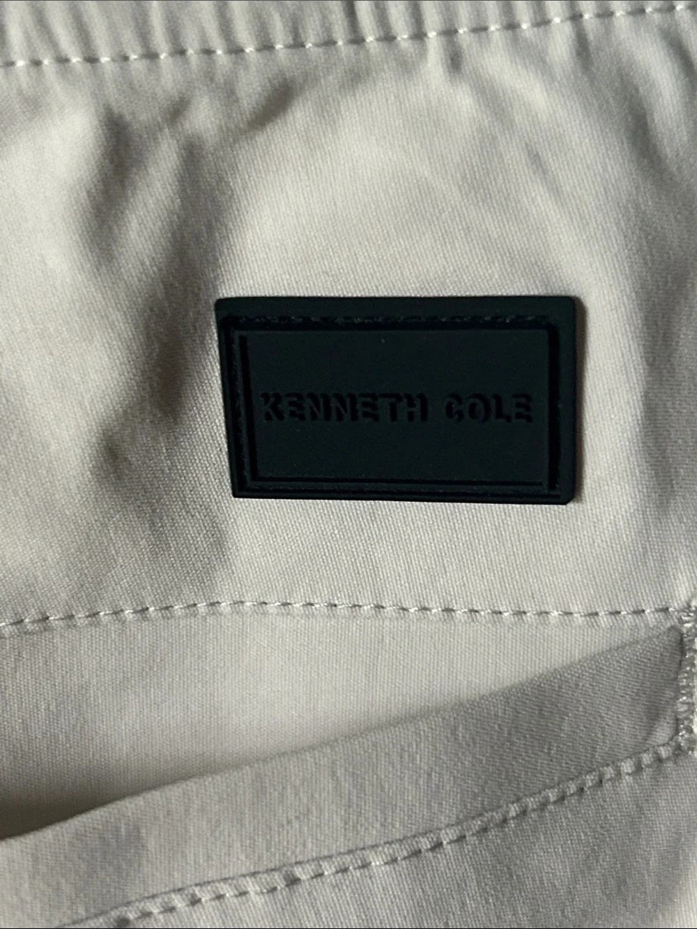 Kenneth Cole Men's cream XL NWT Drawstring Joggers
